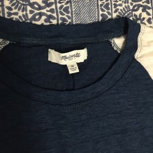 Madewell 100% Linen Tee. Medium.